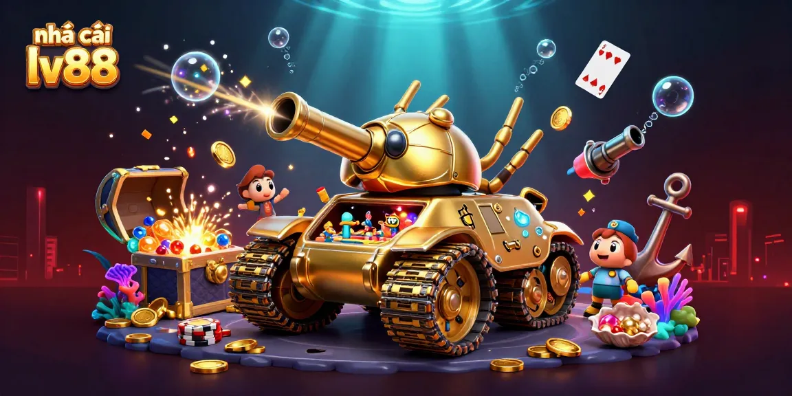 Experience the thrill of nhà cái lv88 with a lively 3D casino scene teeming with excitement and rewards.