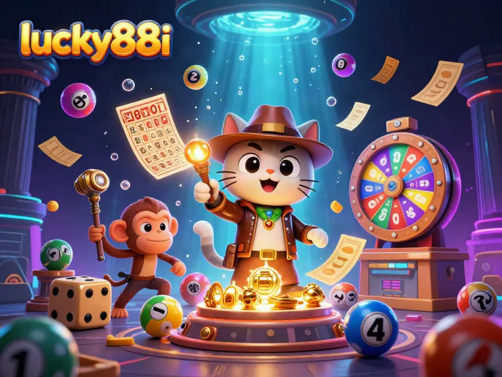 Experience the excitement at lucky88i, where the animated explorers uncover treasure in a vibrant casino world!