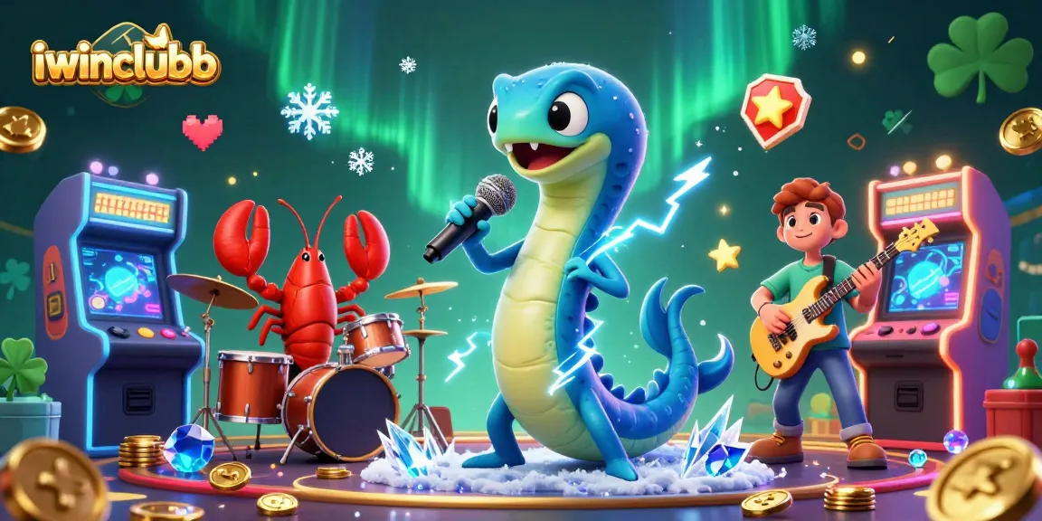 Experience vibrant gameplay at iwinclubb with an electrifying underwater casino performance.