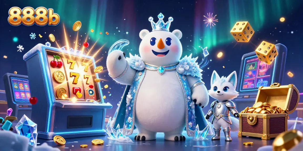 Engage in thrilling gameplay at 888b with excitement radiating from massive jackpots and vibrant casino elements.
