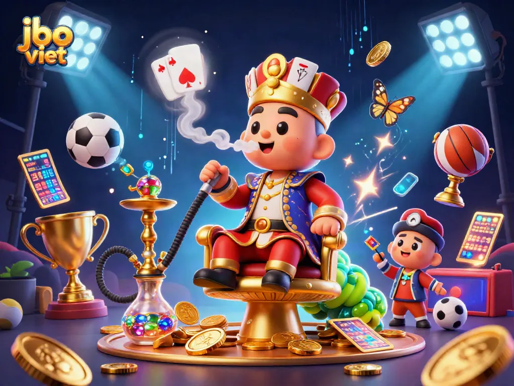 Engage in thrilling gaming experiences with jbo viet, highlighted by vibrant casino elements and sports