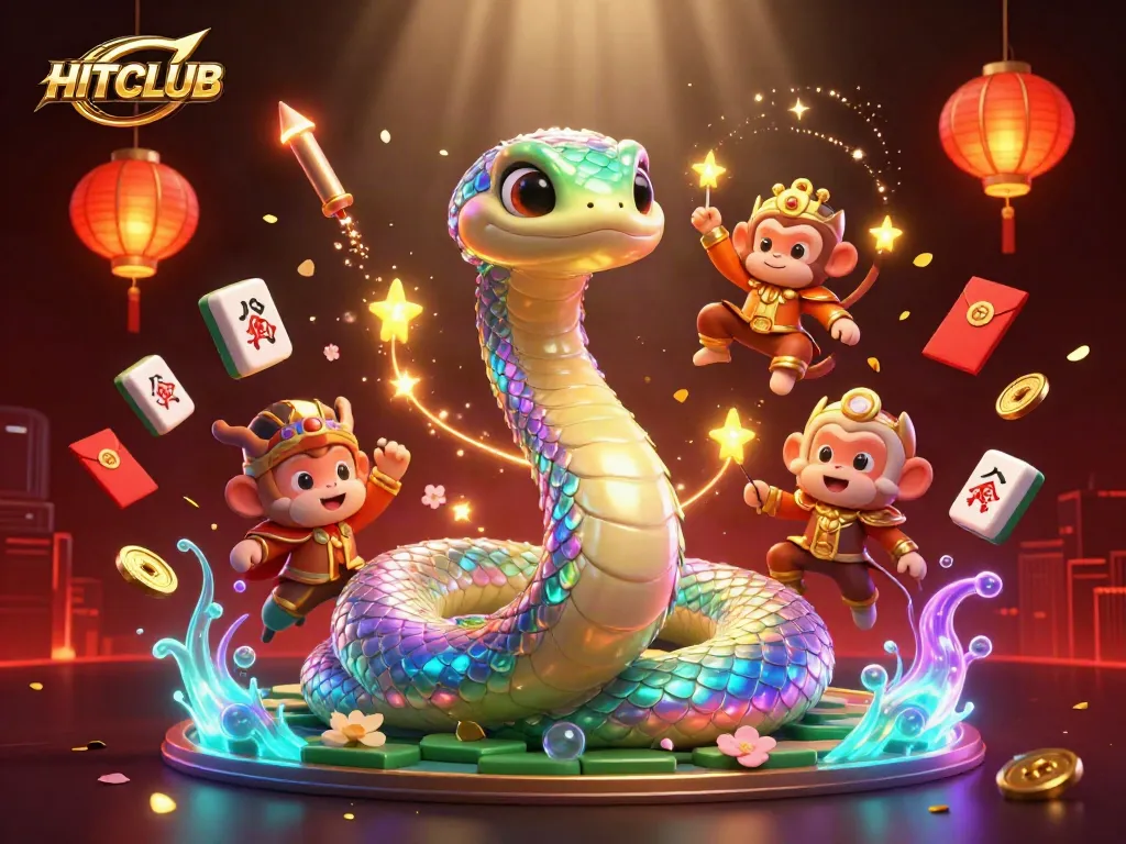 Engage in vibrant gaming excitement with HITCLUB's unique online casino experience featuring colorful elements.