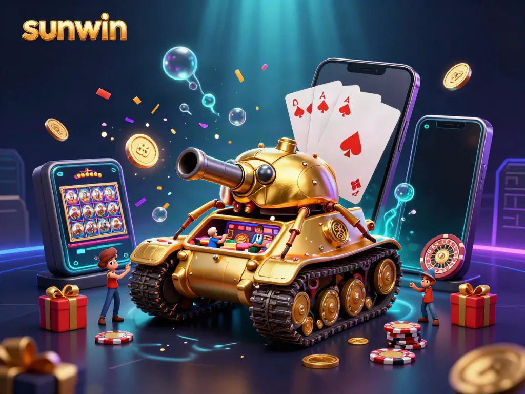Experience immersive gaming with sunwin in this vibrant 3D casino world filled with excitement and rewards.