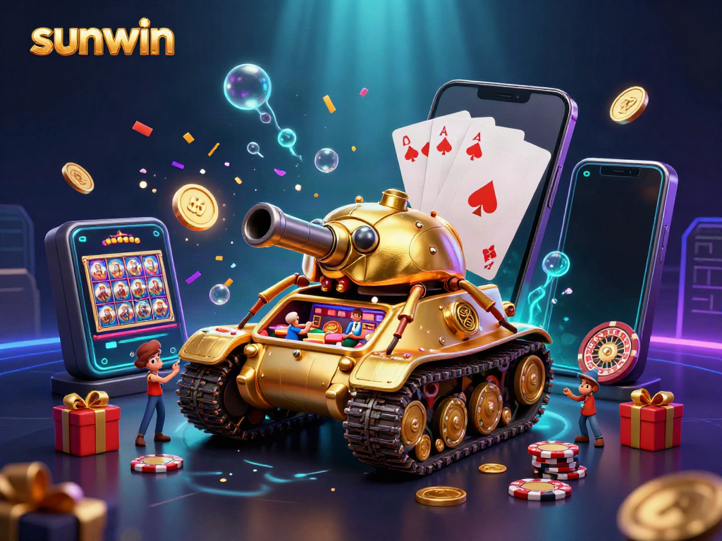 Experience immersive gaming with sunwin in this vibrant 3D casino world filled with excitement and rewards.