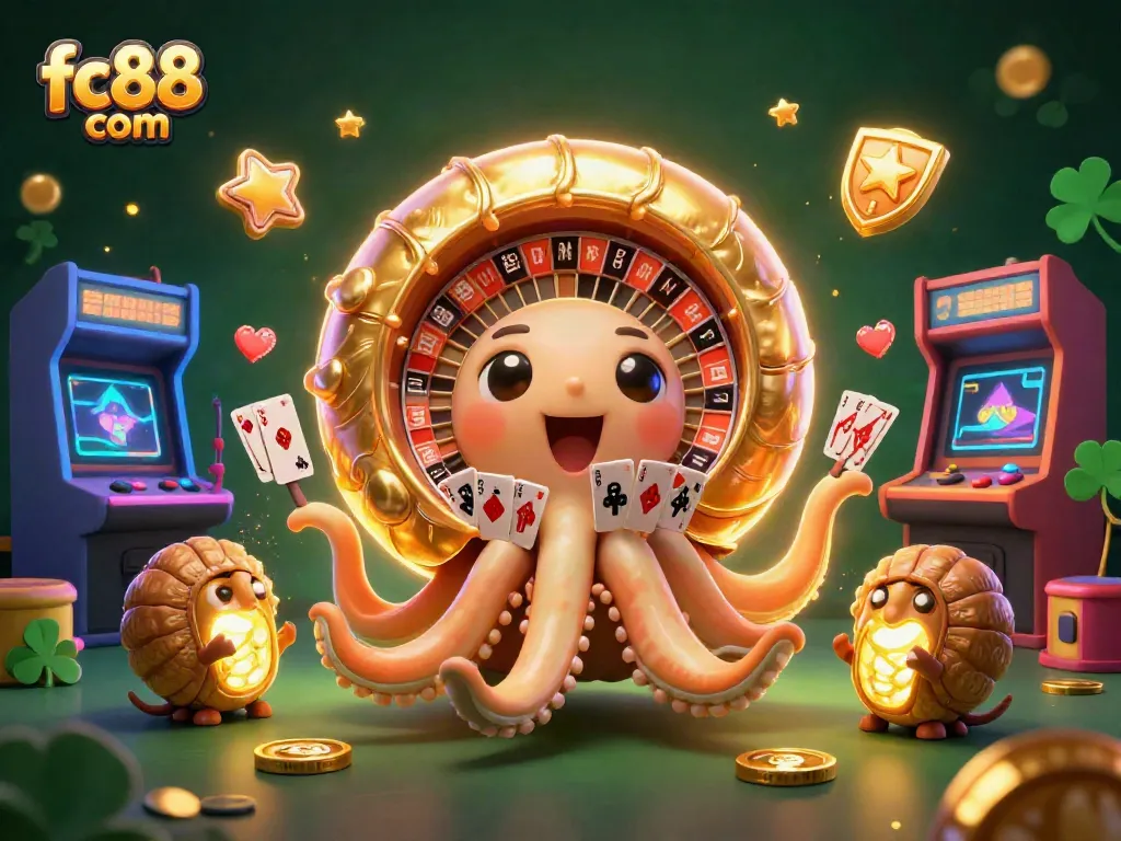 Spin the roulette with fc88 com's ancient nautilus, thrilling gameplay elements, and glowing treasures.